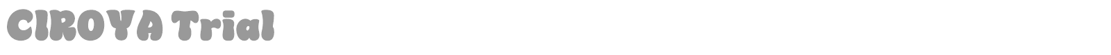 Ciroya font preview
